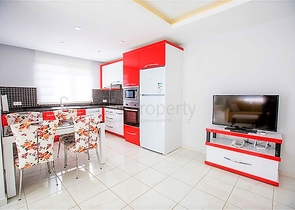 Двухкомнатная квартира с мебелью в районе Махмутлар