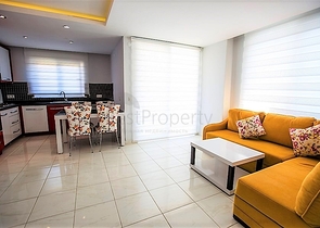 Двухкомнатная квартира с мебелью в районе Махмутлар