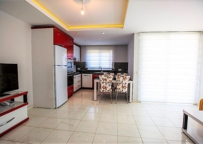 Двухкомнатная квартира с мебелью в районе Махмутлар