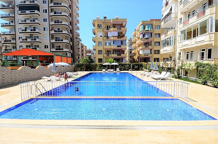 Меблированная квартира планировки 2+1 в Махмутларе