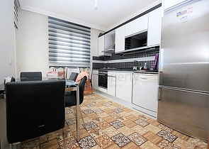 Меблированная квартира планировки 2+1 в Махмутларе