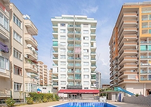 Меблированная квартира планировки 2+1 в Махмутларе