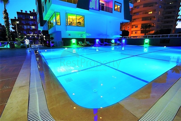 Трехкомнатная квартира с мебелью в Махмутларе