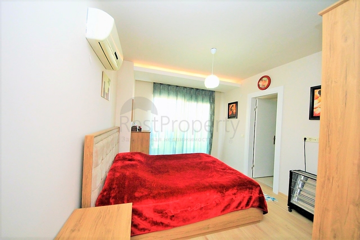 Трехкомнатная квартира с мебелью в Махмутларе