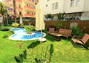 Трехкомнатная квартира с мебелью в Махмутларе