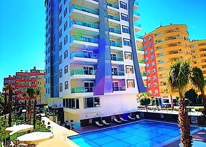 Трехкомнатная квартира с мебелью в Махмутларе