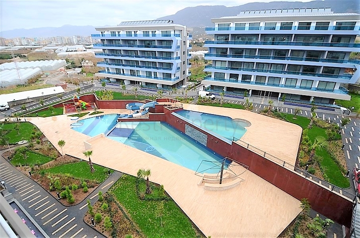 Пентхаус планировки 2+1 в новом комплексе Каргыджака