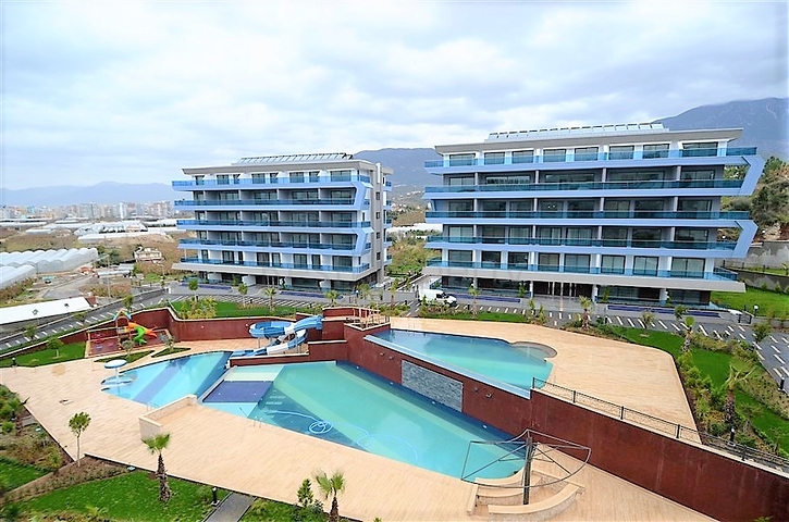 Пентхаус планировки 2+1 в новом комплексе Каргыджака