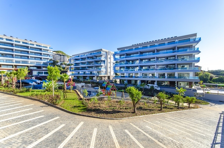 Пентхаус планировки 2+1 в новом комплексе Каргыджака