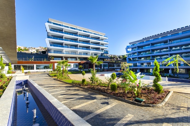 Пентхаус планировки 2+1 в новом комплексе Каргыджака