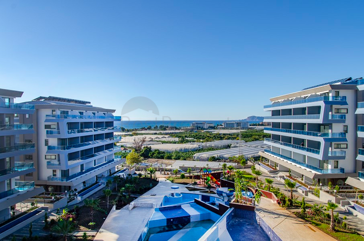 Пентхаус планировки 2+1 в новом комплексе Каргыджака