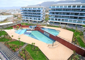 Пентхаус планировки 2+1 в новом комплексе Каргыджака