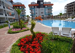 Пентхаус планировки 4+1 с видом на море в районе Кестель