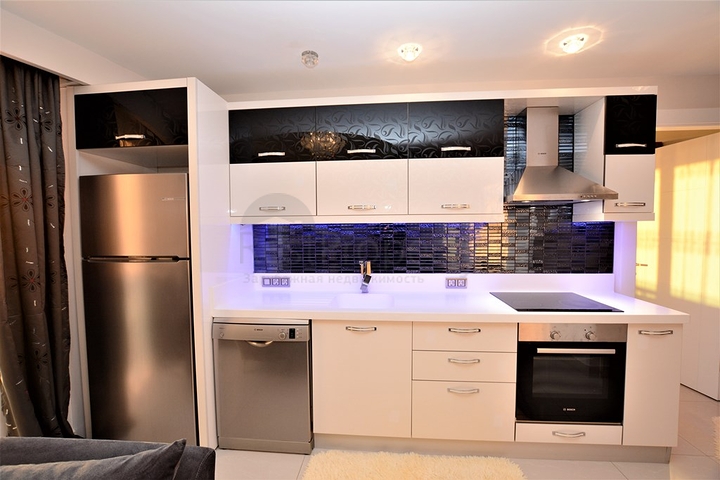 Меблированная квартира планировки 1+1 в районе Махмутлар