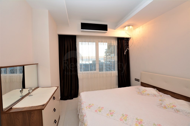 Меблированная квартира планировки 1+1 в районе Махмутлар