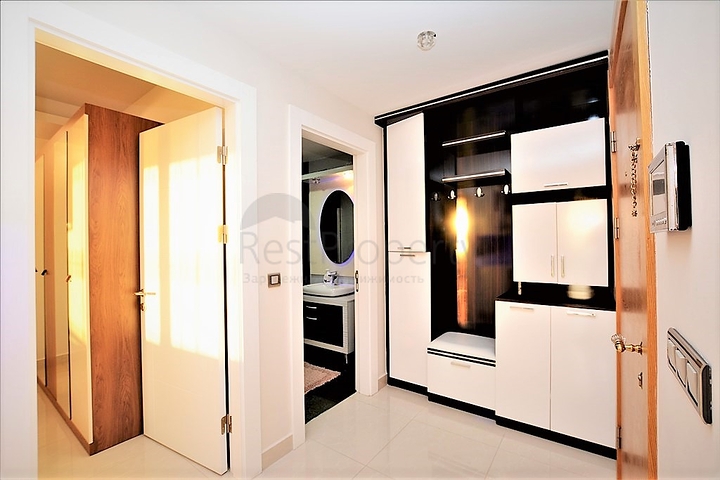 Меблированная квартира планировки 1+1 в районе Махмутлар