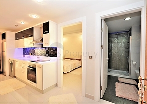 Меблированная квартира планировки 1+1 в районе Махмутлар