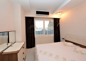 Меблированная квартира планировки 1+1 в районе Махмутлар