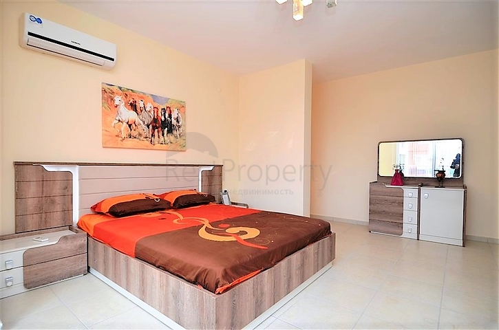 Большой пентхаус для всей семьи в Махмутларе