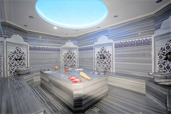 Квартира планировки 1+1 с мебелью в районе Тосмур