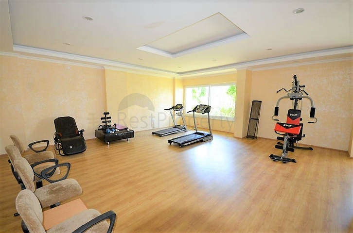 Квартира планировки 1+1 с мебелью в районе Тосмур