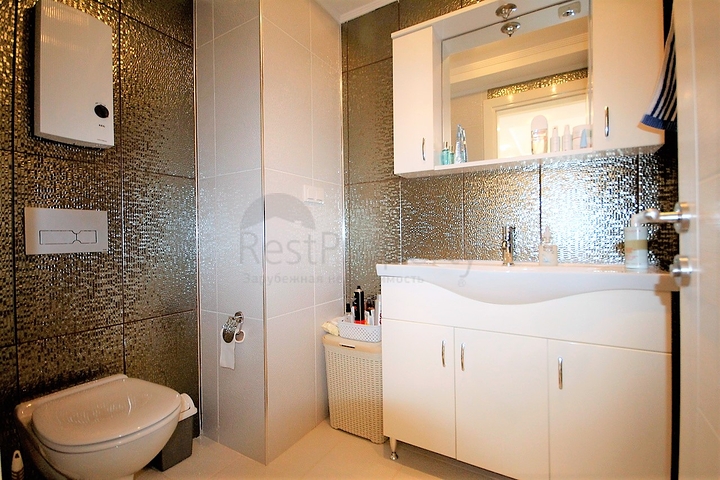 Квартира планировки 1+1 с мебелью в районе Тосмур