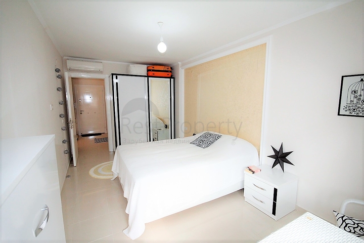 Квартира планировки 1+1 с мебелью в районе Тосмур