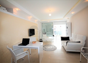 Квартира планировки 1+1 с мебелью в районе Тосмур