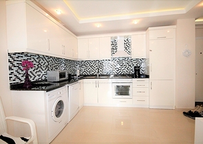 Квартира планировки 1+1 с мебелью в районе Тосмур