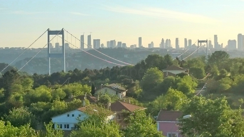 Традиционный турецкий дом с видом на Босфор 