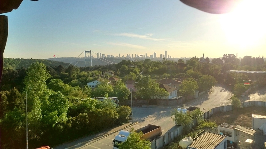 Традиционный турецкий дом с видом на Босфор 