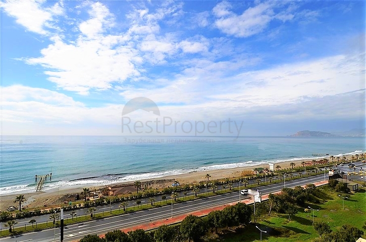 Меблированная квартира с видом на море в Махмутларе