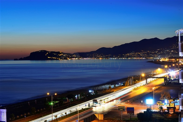 Меблированная квартира с видом на море в Махмутларе