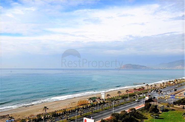 Меблированная квартира с видом на море в Махмутларе