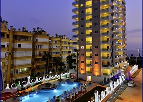 Меблированная квартира с видом на море в Махмутларе