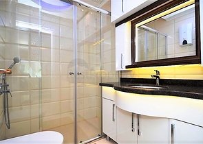 Меблированная квартира с видом на море в Махмутларе