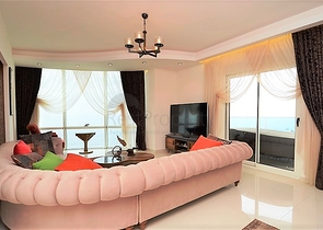 Меблированная квартира с видом на море в Махмутларе