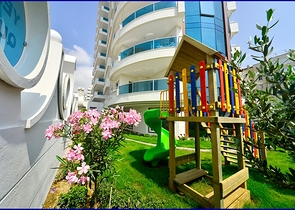 Меблированная квартира с видом на море в Махмутларе