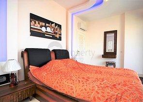 Меблированная квартира с видом на море в Махмутларе