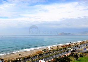 Меблированная квартира с видом на море в Махмутларе