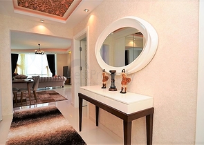 Меблированная квартира с видом на море в Махмутларе