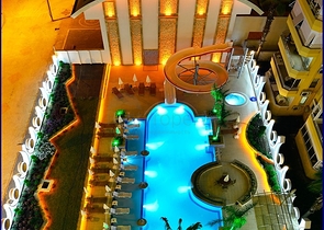 Меблированная квартира с видом на море в Махмутларе