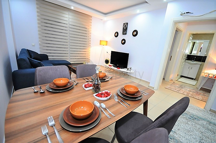 Квартира с одной спальней в Махмутларе