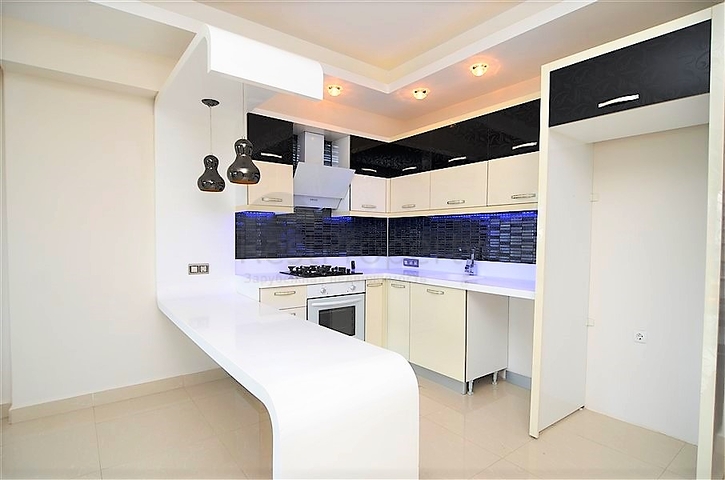 Большая квартира для всей семьи в районе Махмутлар