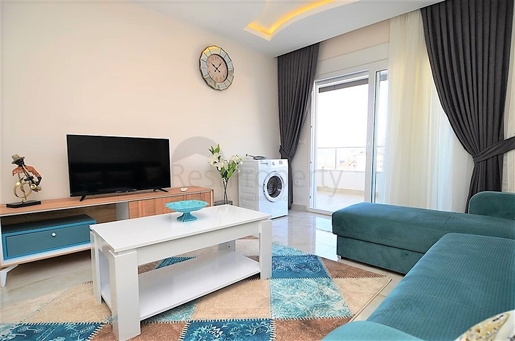 Квартира планировки 1+1 с видом на море в Кестеле