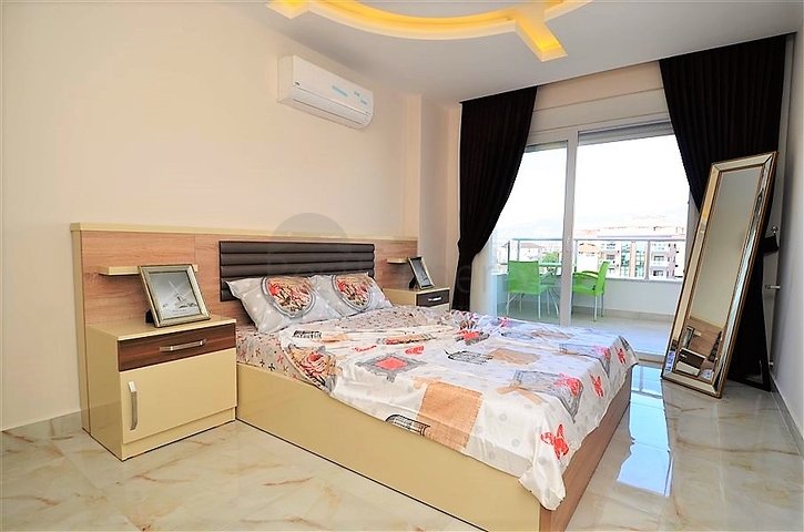 Квартира планировки 1+1 с видом на море в Кестеле