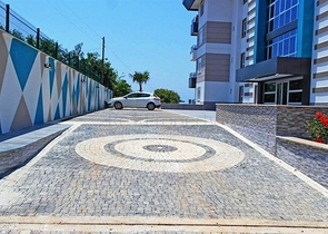 Квартира планировки 1+1 с видом на море в Кестеле