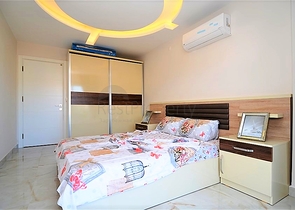 Квартира планировки 1+1 с видом на море в Кестеле