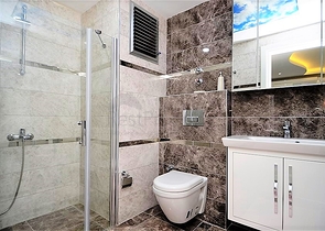 Квартира планировки 1+1 с видом на море в Кестеле