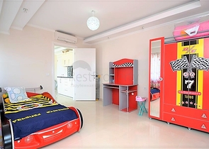 Меблированный пентхаус планировки 3+1 в Тосмуре